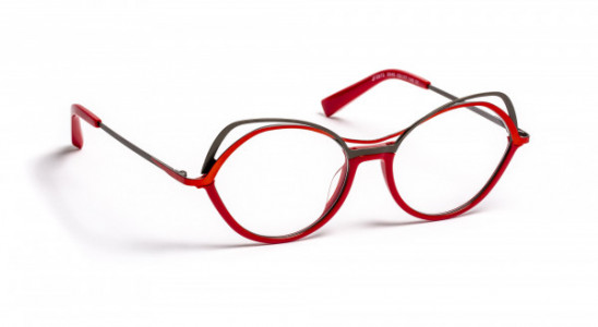 J.F. Rey JF2973 Eyeglasses, RED/KHAKI (3045)