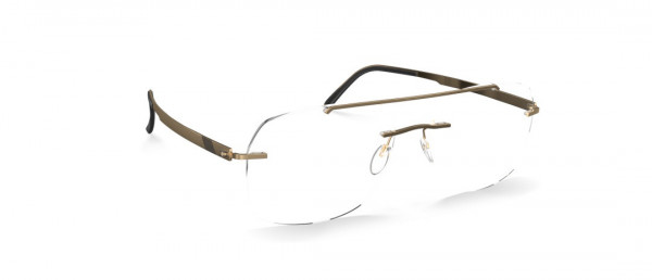 Silhouette Venture LA Eyeglasses, 7520 Gold / Black
