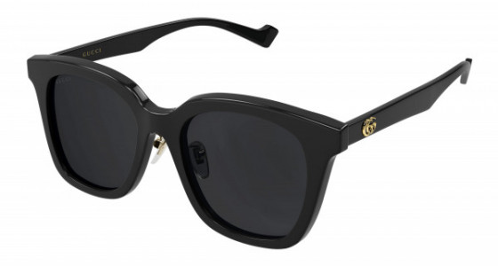 Gucci GG1000SK Sunglasses, 001 - BLACK with GREY lenses