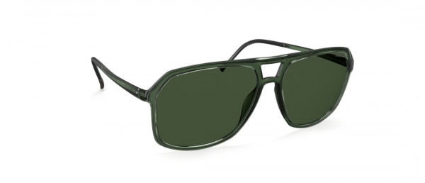 Silhouette Eos Collection 4080 Sunglasses, 5510 SLM POL Green