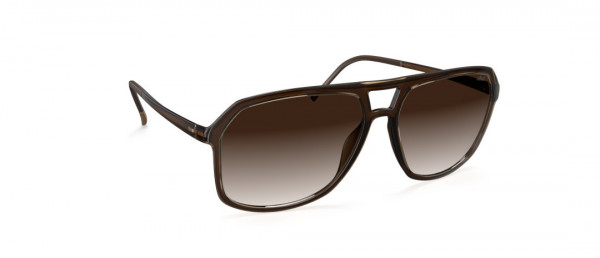 Silhouette Eos Collection 4080 Sunglasses, 6130 Classic Brown Gradient