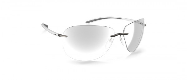 Silhouette Streamline Collection 8729 Sunglasses, 7110 Light Q Grey