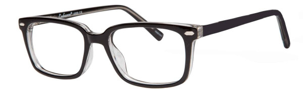 Enhance 34EN4300 Eyeglasses, Black Crystal