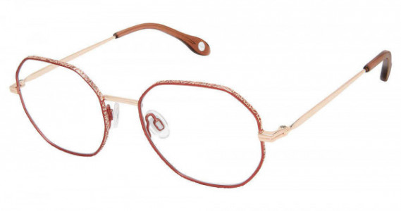 Fysh UK F-3682 Eyeglasses, M210-SALMON ROSE GLD