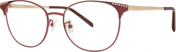 Vera Wang VA56 Eyeglasses, Burgundy