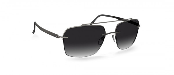 Silhouette Croisette Club 8726 Sunglasses, 6560 Classic Grey Gradient
