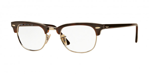 Ray-Ban Optical RX5154 CLUBMASTER Eyeglasses, 2372 CLUBMASTER RED HAVANA (TORTOISE)