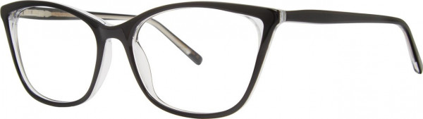Vera Wang V586 Eyeglasses, Black Crystal