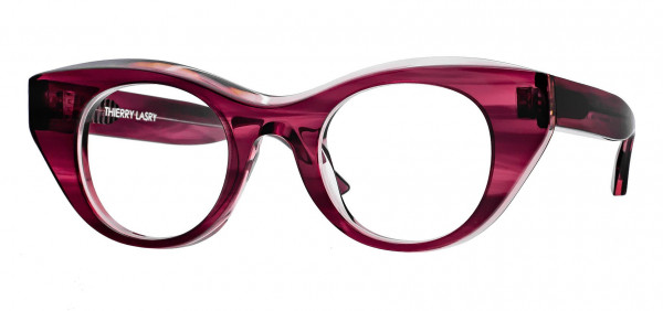 Thierry Lasry VANITY Eyeglasses, Translucent Pink