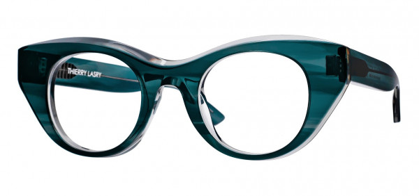 Thierry Lasry VANITY Eyeglasses, Translucent Green