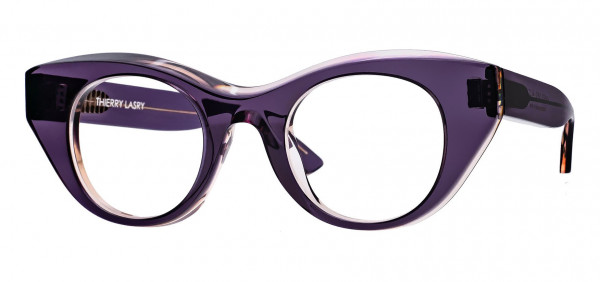 Thierry Lasry VANITY Eyeglasses, Translucent Purple