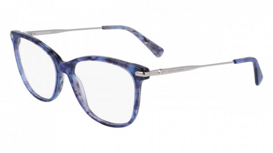 Longchamp LO2691 Eyeglasses, (406) TEXTURED BLUE/GREY