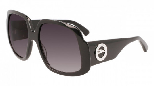 Longchamp LO709S Sunglasses, (001) BLACK