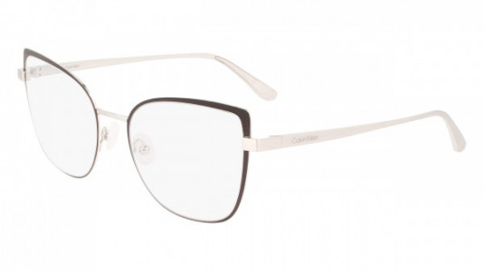 Calvin Klein CK22101 Eyeglasses, (072) BLACK/SILVER