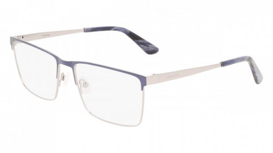 Calvin Klein CK22102 Eyeglasses, (460) BLUE/ GUNMETAL