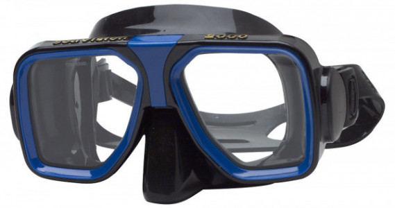Liberty Sport SV 2000 Sunglasses, BLUE/BLACK Black W/ Blue Trim (Clear)