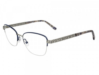 Cashmere CASH4201 Eyeglasses, C-3 Navy/Gunmetal