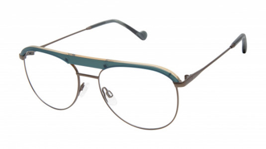 MINI 764010 Eyeglasses, Dark Gunmetal/Olive - 30 (DGN)