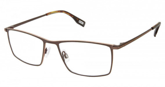 Evatik E-9231 Eyeglasses, M102-BROWN TAUPE
