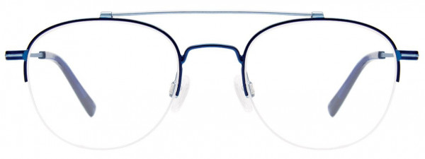 EasyClip EC594 Eyeglasses, 050 - Blue & Light Blue
