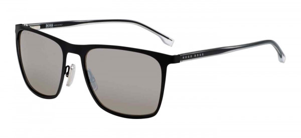 HUGO BOSS Black BOSS 1149/S/IT Sunglasses, 0003 MATTE BLACK
