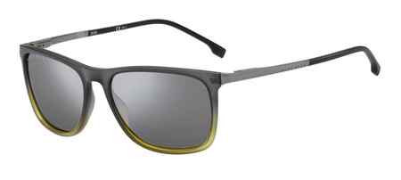 HUGO BOSS Black BOSS 1249/S Sunglasses, 04VF GREY BROWN