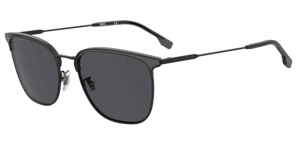 HUGO BOSS Black BOSS 1285/F/SK Sunglasses, 0O6W BLACK GREY