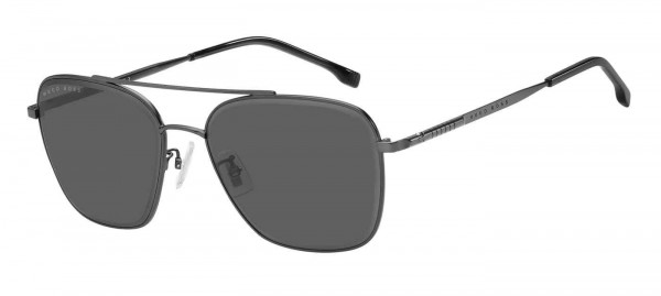 HUGO BOSS Black BOSS 1345/F/SK Sunglasses, 0V81 RUTHENIUM BLACK