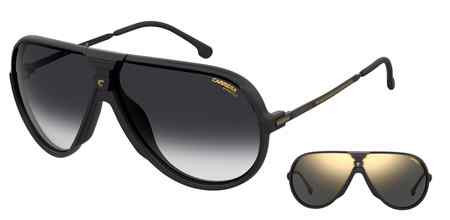 Carrera CHANGER65 Sunglasses, 0003 MATTE BLACK