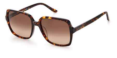 Juicy Couture JU 618/G/S Sunglasses, 0086 HAVANA