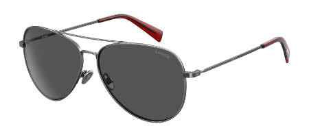 Levi's LV 1006/S Sunglasses, 09N2 RUTHENIUM RED