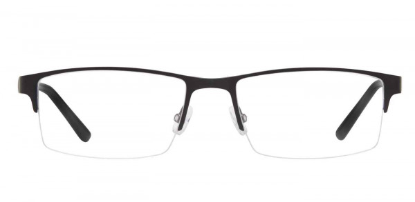 Claiborne CB 254 Eyeglasses, 0003 MTT BLACK