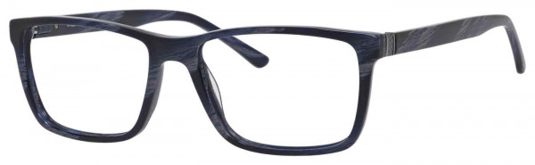 Claiborne CB 312XL Eyeglasses, 0E84 BLUE HORN