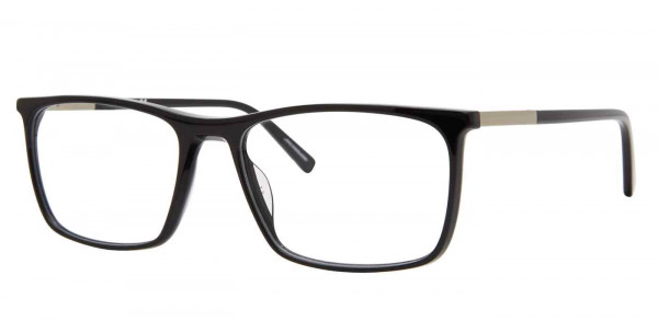 Claiborne CB 321 Eyeglasses, 0807 BLACK