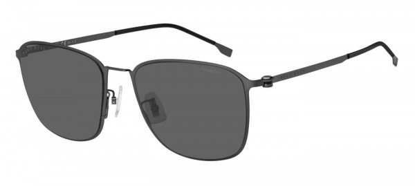 HUGO BOSS Black BOSS 1405/F/SK Sunglasses, 0R80 MATTE RUTHENIUM