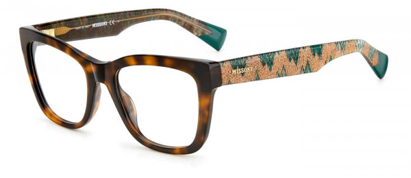 Missoni MIS 0081 Eyeglasses, 0086 HAVANA