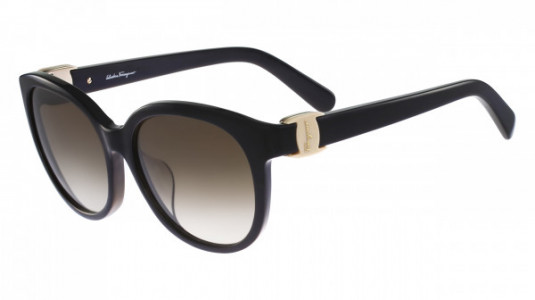 Ferragamo SF806SA Sunglasses, (001) BLACK