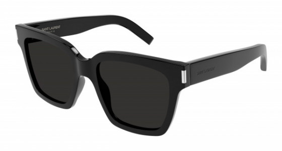 Saint Laurent SL 507 Sunglasses, 001 - BLACK with GREY lenses