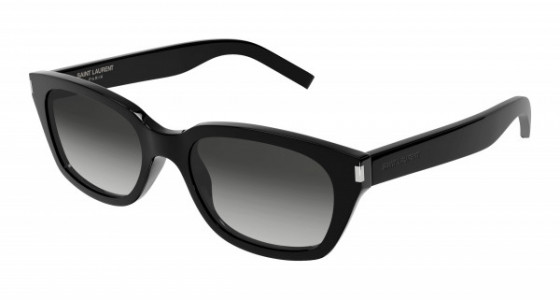 Saint Laurent SL 522 Sunglasses, 001 - BLACK with GREY lenses