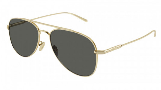 Brioni BR0102S Sunglasses, 001 - GOLD with GREY lenses