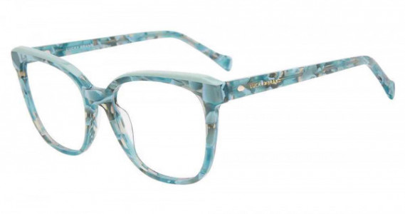 Lucky Brand VLBD238 Eyeglasses, TEAL/HAVANA (0TEA)