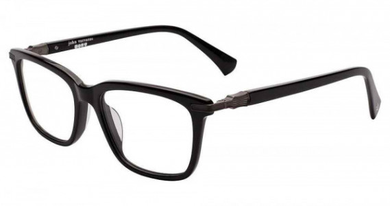John Varvatos VJV428 Eyeglasses, BLACK (0BLA)