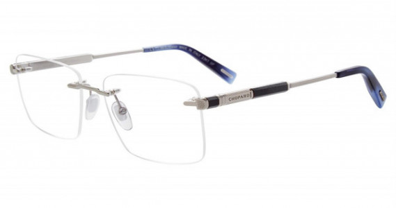 Chopard VCHG18 Eyeglasses, Silver 0579