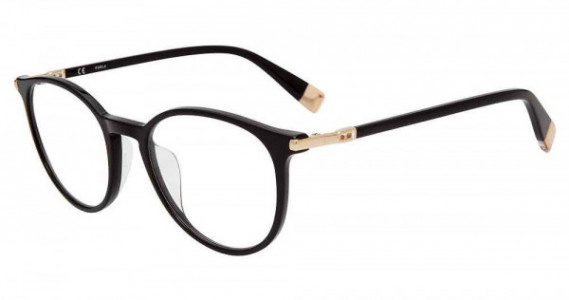 Furla VFU591 Eyeglasses, BLACK (700Y)