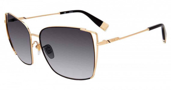 Furla SFU600 Sunglasses, Black