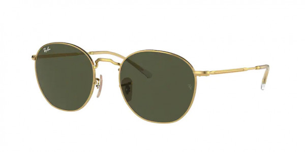Ray-Ban RB3772 ROB Sunglasses, 001/31 ROB ARISTA GREEN (GOLD)