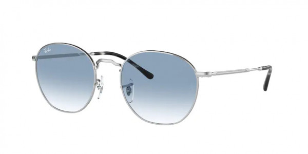 Ray-Ban RB3772 ROB Sunglasses, 003/3F ROB SILVER CLEAR GRADIENT BLUE (SILVER)
