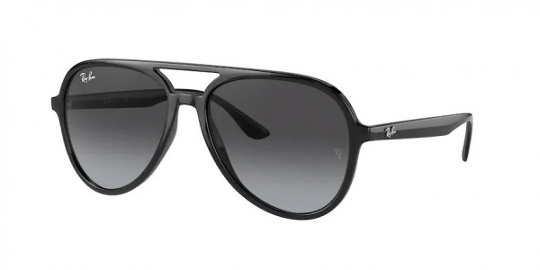 Ray-Ban RB4376 Sunglasses, 601/8G BLACK GREY GRADIENT (BLACK)