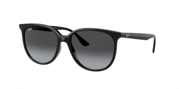 Ray-Ban RB4378F Sunglasses, 601/8G BLACK GREY GRADIENT (BLACK)