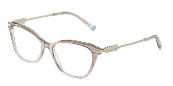Tiffany & Co. TF2219BF Eyeglasses, 8335 SATIN CHAMPAGNE GRADIENT (BROWN)